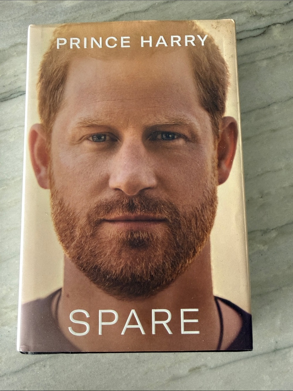 Spare by Prince Harry book
